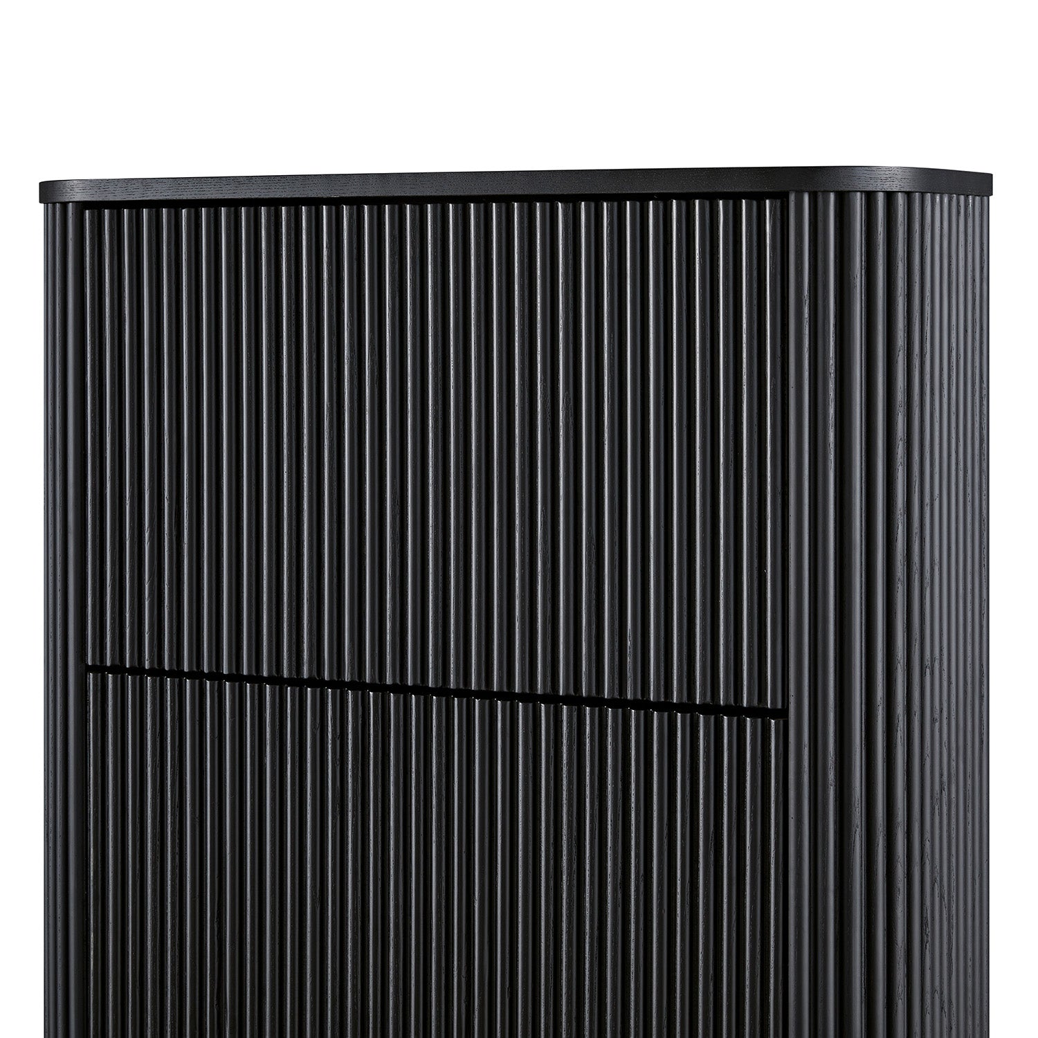 Maru 3-Door Shoe Storage Cabinet, Black