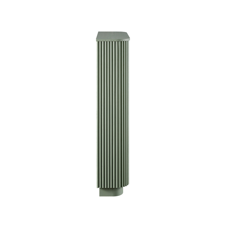 Maru 3-Door Shoe Storage Cabinet, Sage Green