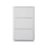 Maru 3-Door Shoe Storage Cabinet, Washed White
