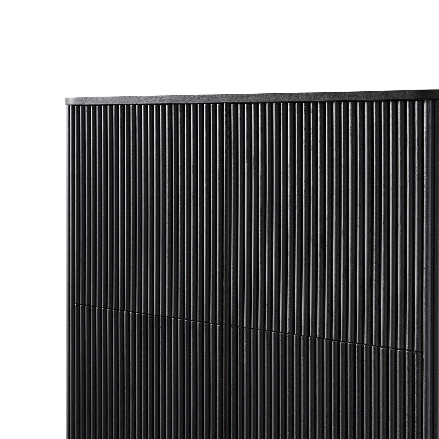 Maru 4-Door Shoe Storage Cabinet, Black