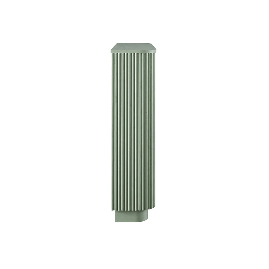 Maru 4-Door Shoe Storage Cabinet, Sage Green