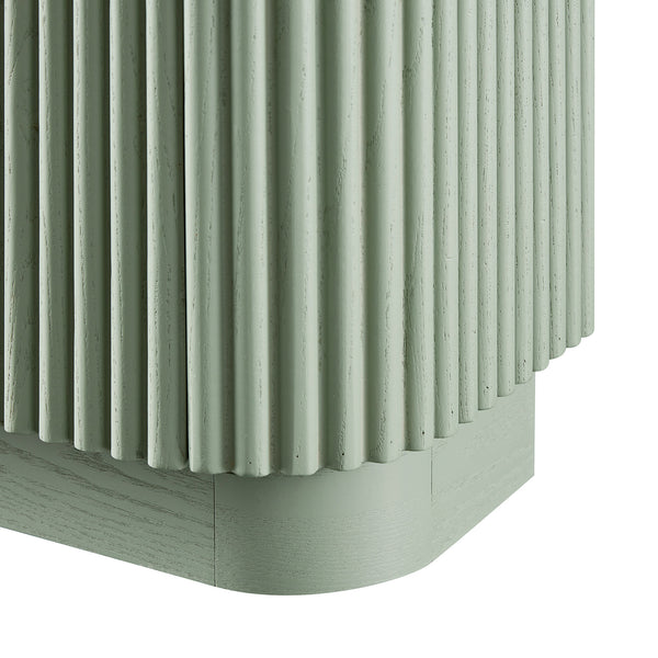 Maru 4-Door Shoe Storage Cabinet, Sage Green