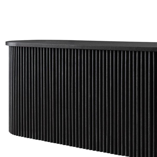 Maru Storage Ottoman Bench, Black