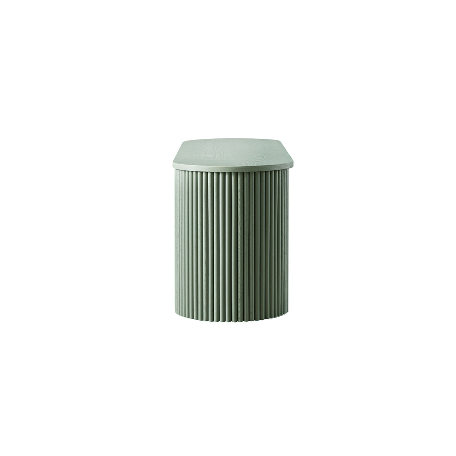 Maru Storage Ottoman Bench, Sage Green