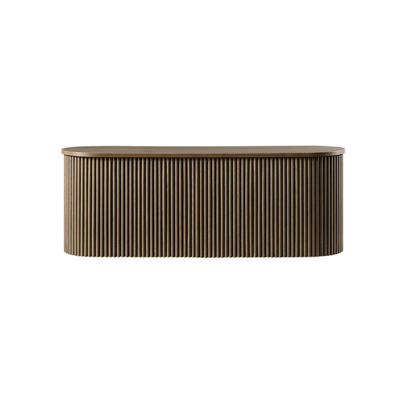 Maru Storage Ottoman Bench, Silver Oak