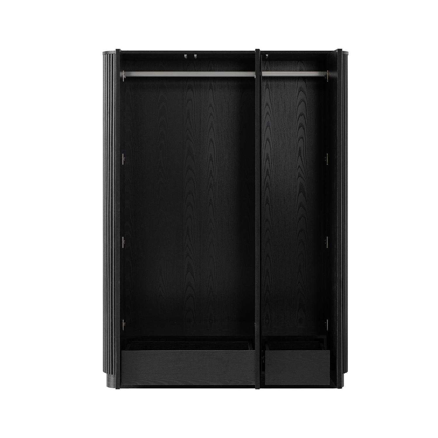 Maru Triple Wardrobe, Black