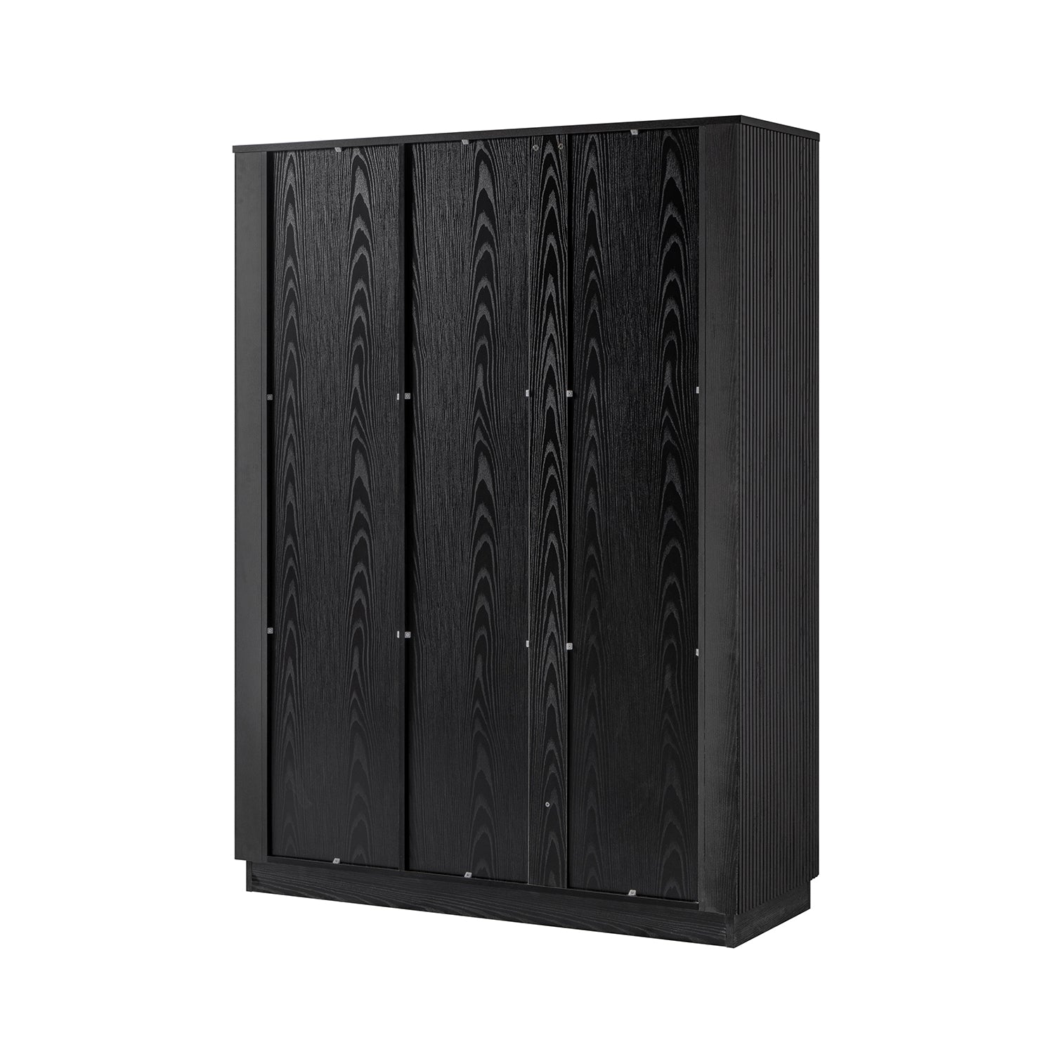 Maru Triple Wardrobe, Black