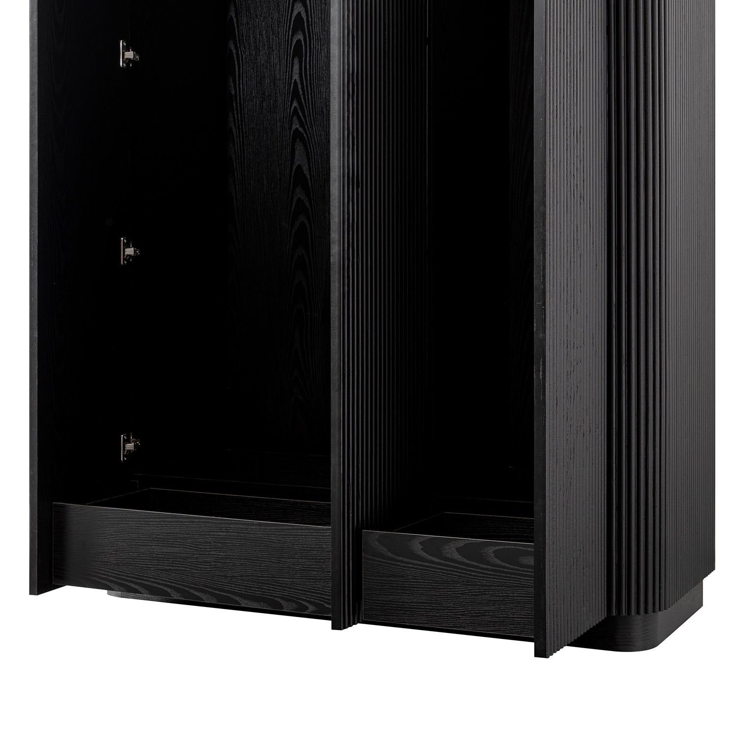 Maru Triple Wardrobe, Black