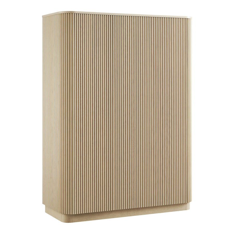Maru Triple Wardrobe, Greige Oak