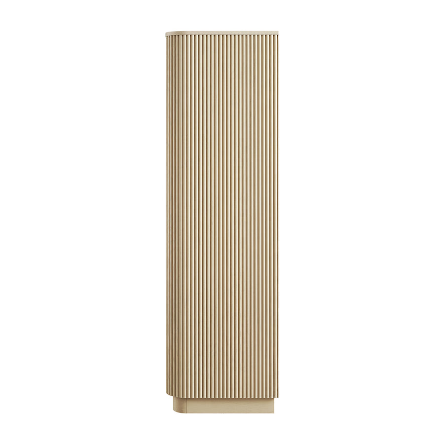 Maru Triple Wardrobe, Greige Oak