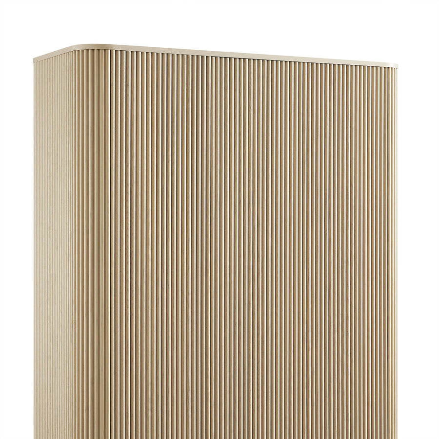 Maru Triple Wardrobe, Greige Oak