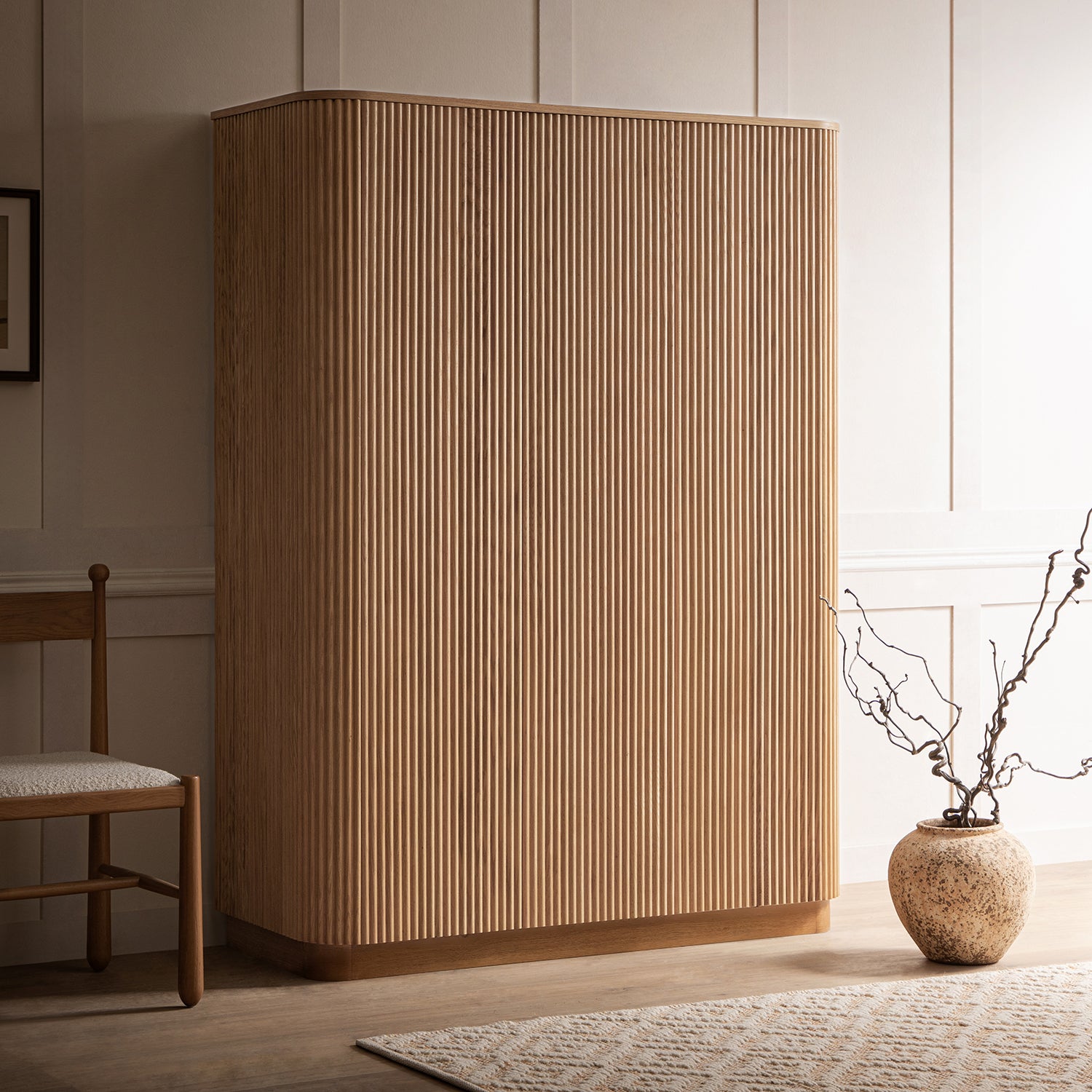 Maru Triple Wardrobe, Oak