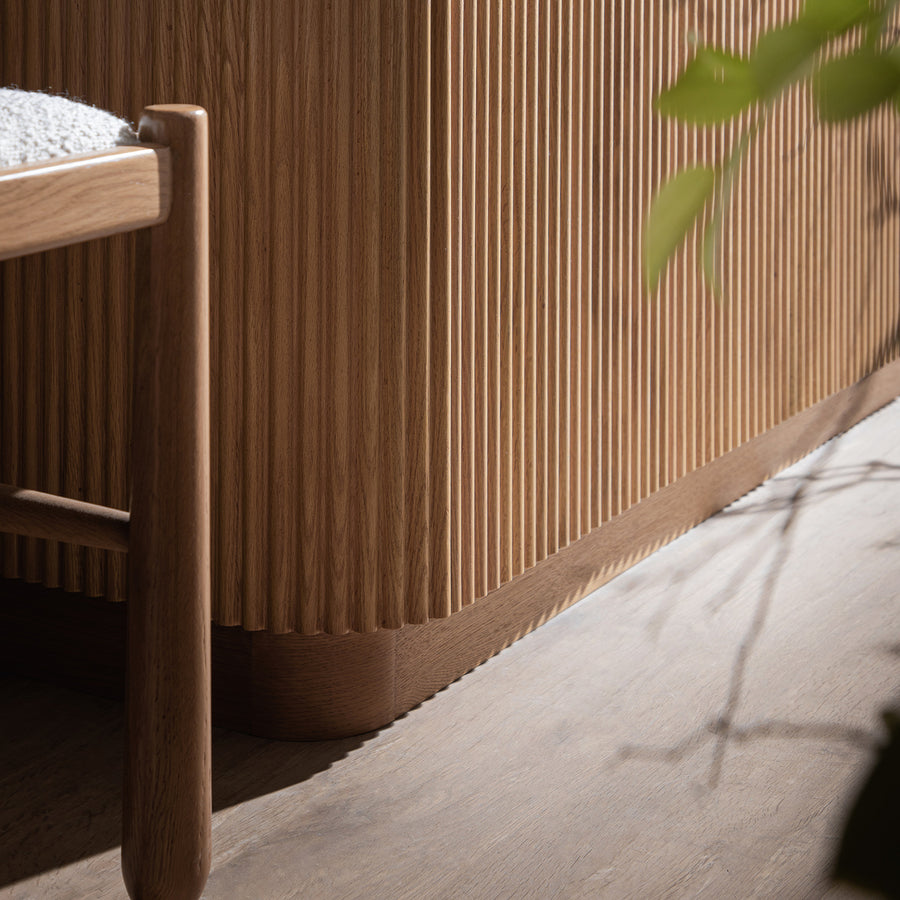 Maru Triple Wardrobe, Oak