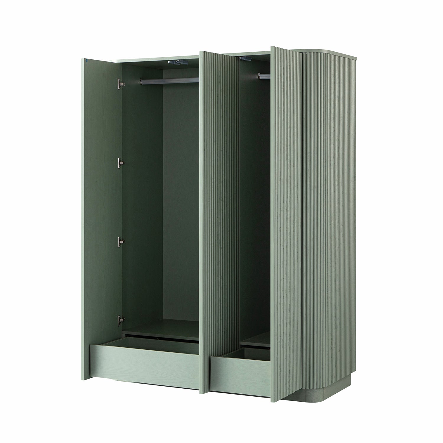Maru Triple Wardrobe, Sage Green