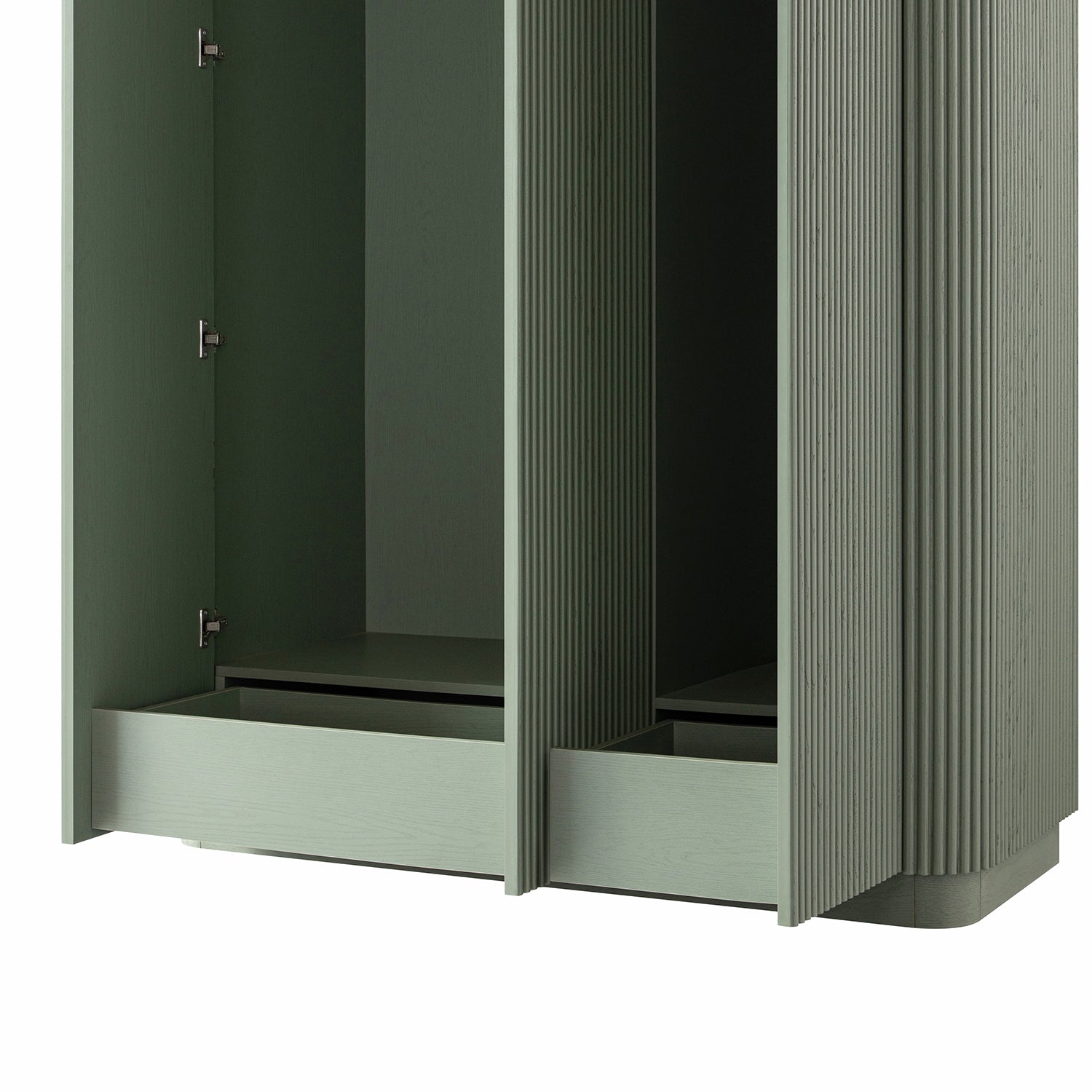 Maru Triple Wardrobe, Sage Green