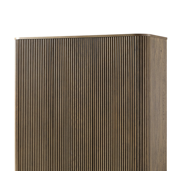 Maru Triple Wardrobe, Silver Oak - daals