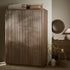 Maru Triple Wardrobe, Silver Oak - daals