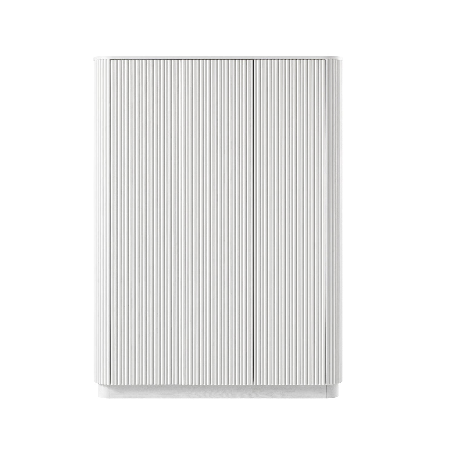 Maru Triple Wardrobe, Washed White