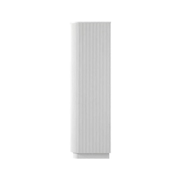 Maru Triple Wardrobe, Washed White - daals