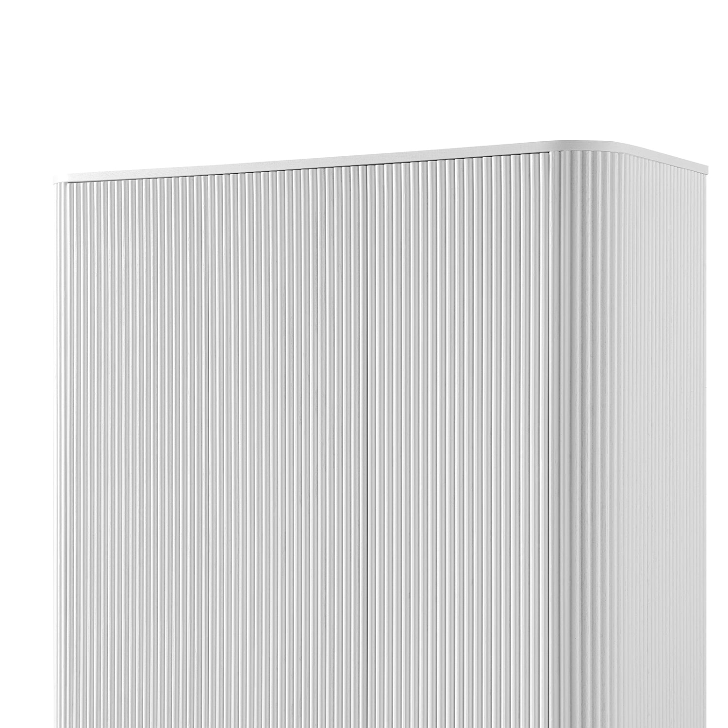 Maru Triple Wardrobe, Washed White