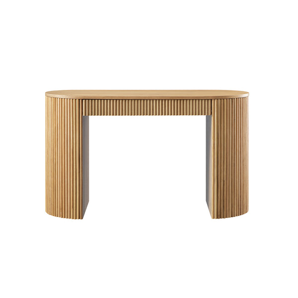 Maru 1-Drawer Writing Desk, Oak