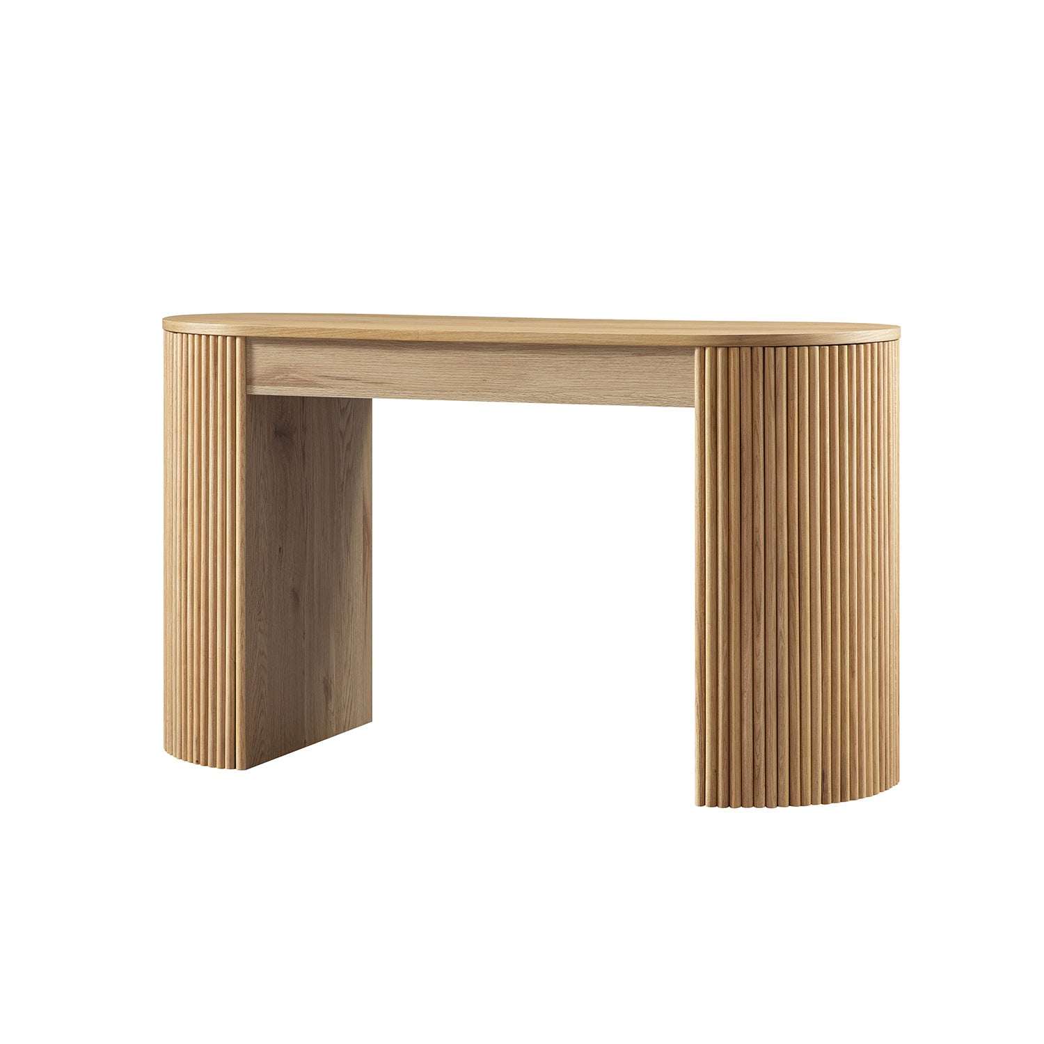 Maru 1-Drawer Writing Desk, Oak