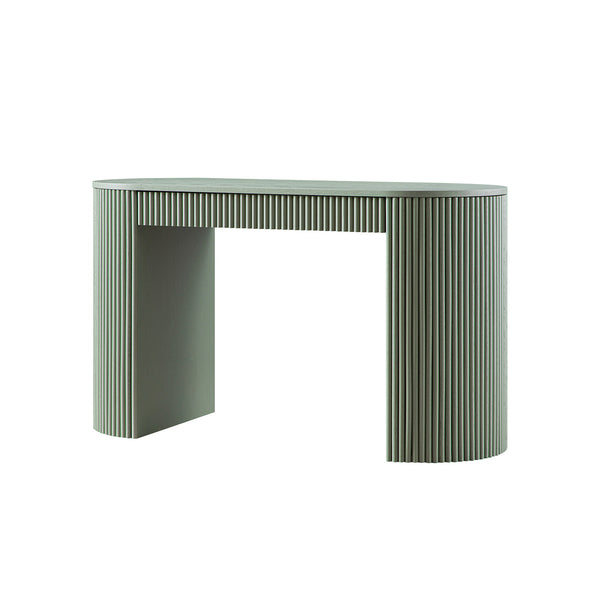 Maru 1-Drawer Writing Desk, Sage Green