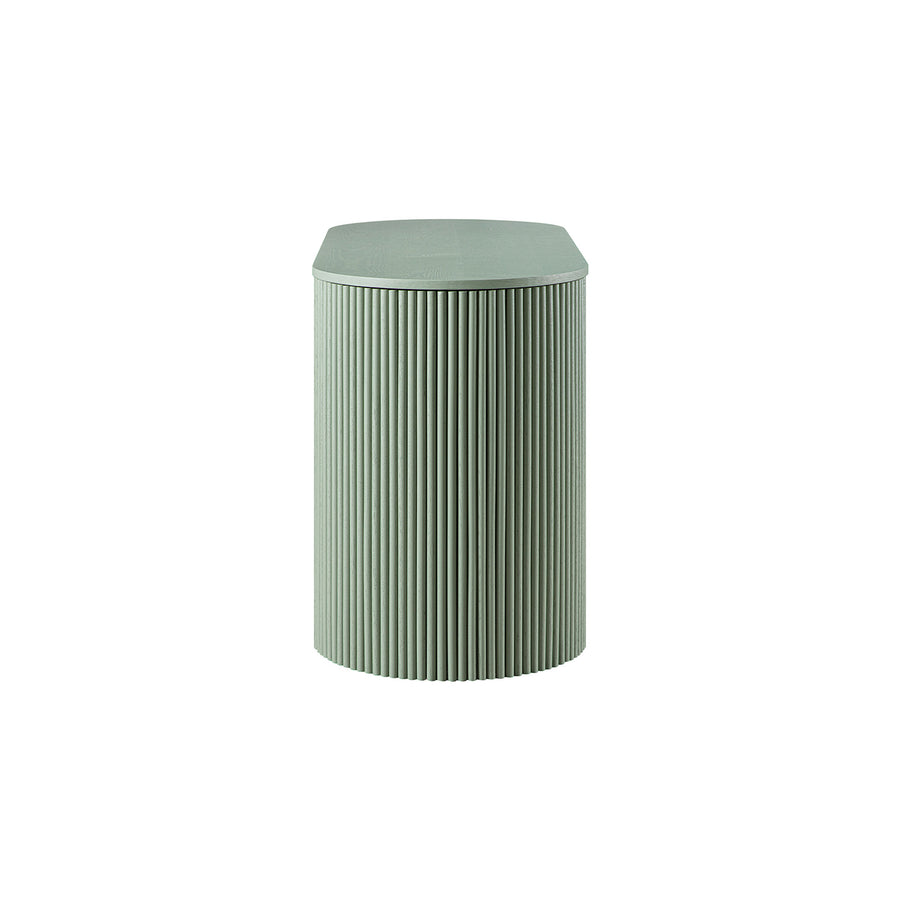 Maru 1-Drawer Writing Desk, Sage Green