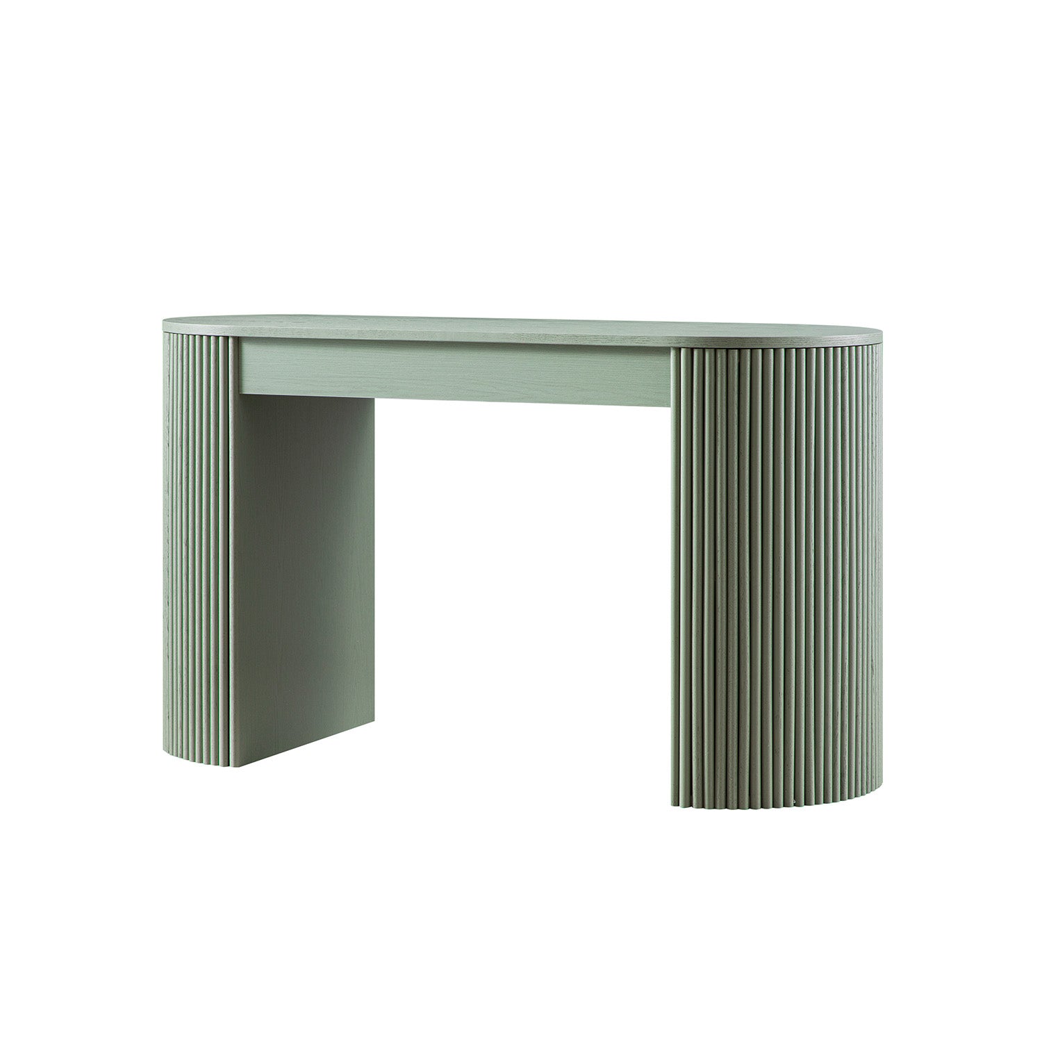 Maru 1-Drawer Writing Desk, Sage Green