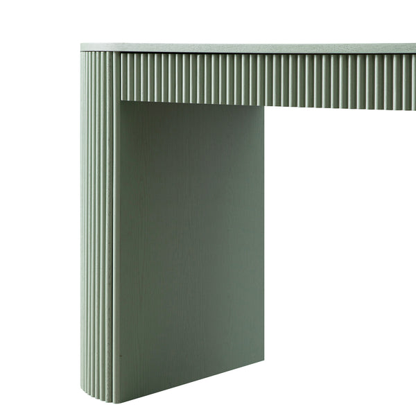 Maru 1-Drawer Writing Desk, Sage Green