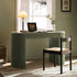 Maru 1 - Drawer Writing Desk, Sage Green - daals