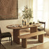 Maru 150cm Dining Bench, Oak - daals