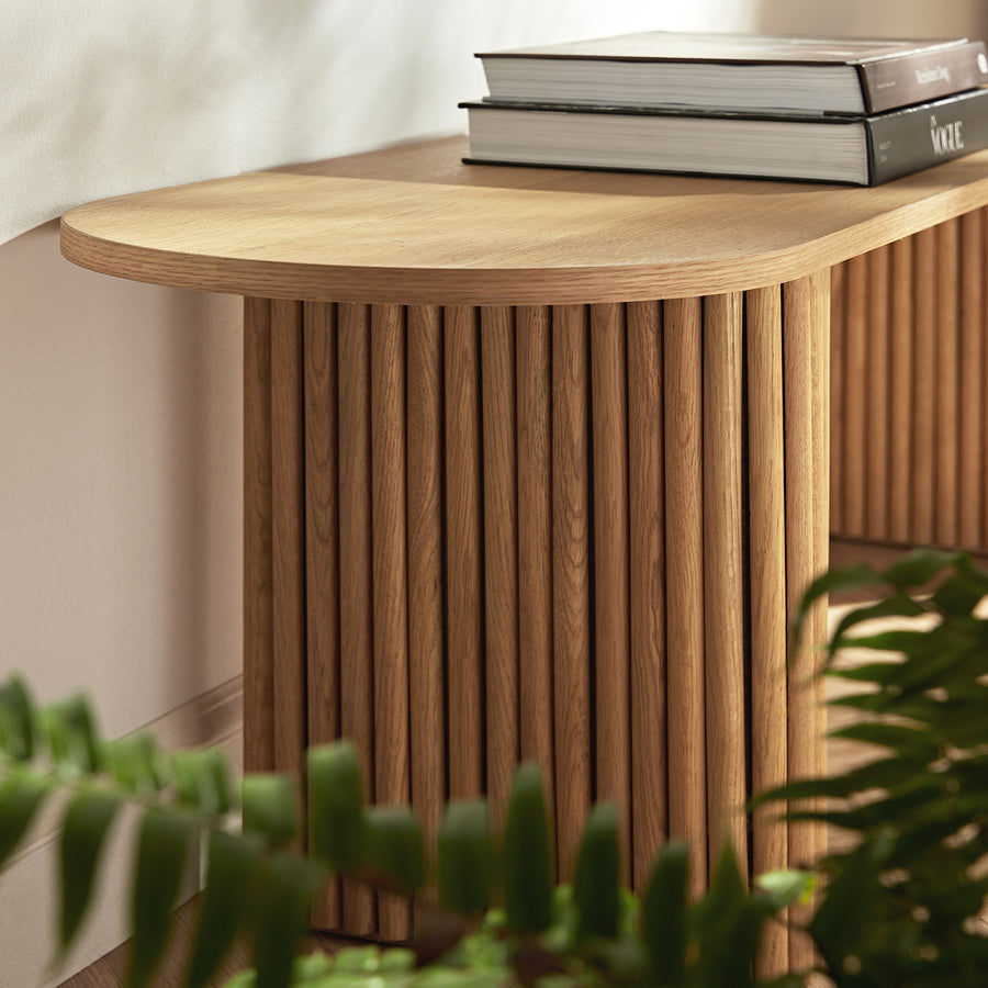 Maru 150cm Dining Bench, Oak