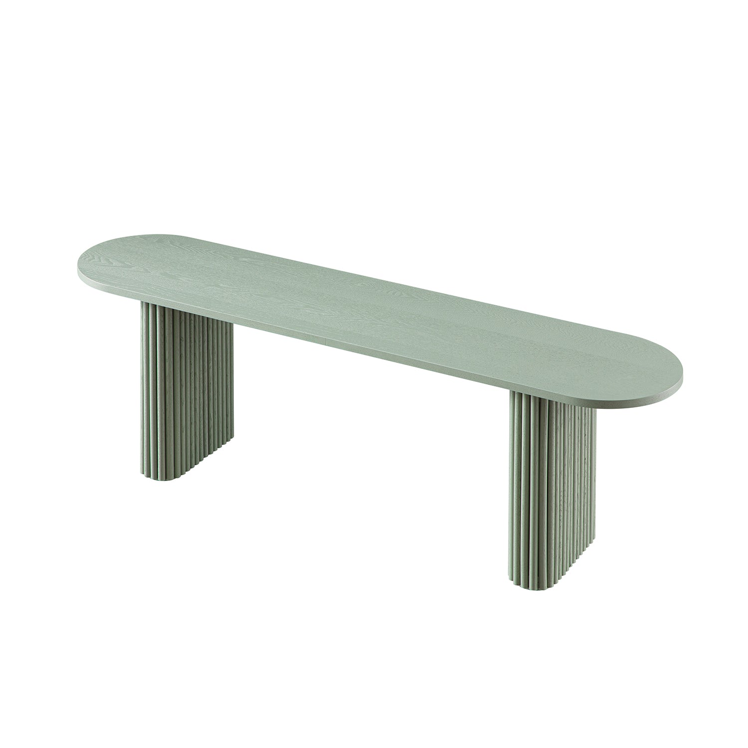 Maru 150cm Dining Bench, Sage Green