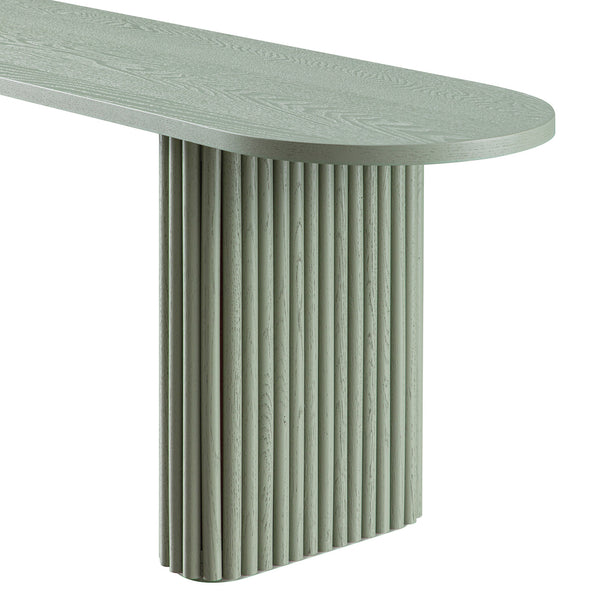 Maru 150cm Dining Bench, Sage Green