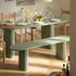 Maru 150cm Dining Bench, Sage Green - daals