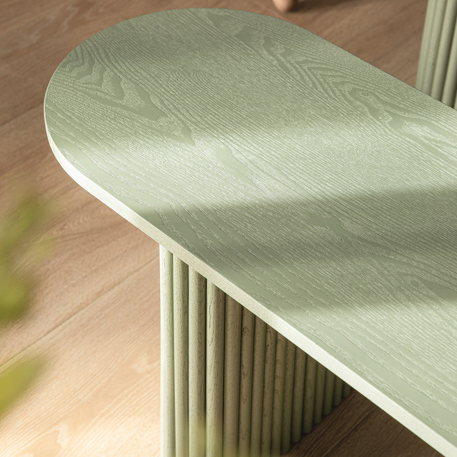 Maru 150cm Dining Bench, Sage Green