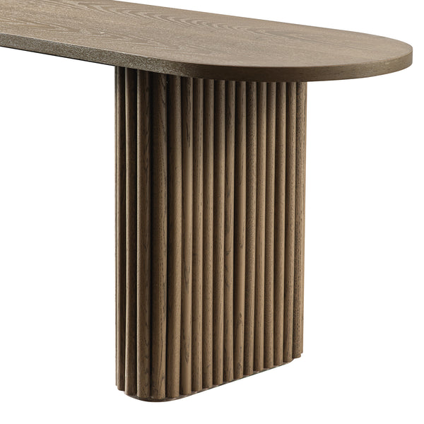 Maru 150cm Dining Bench, Silver Oak