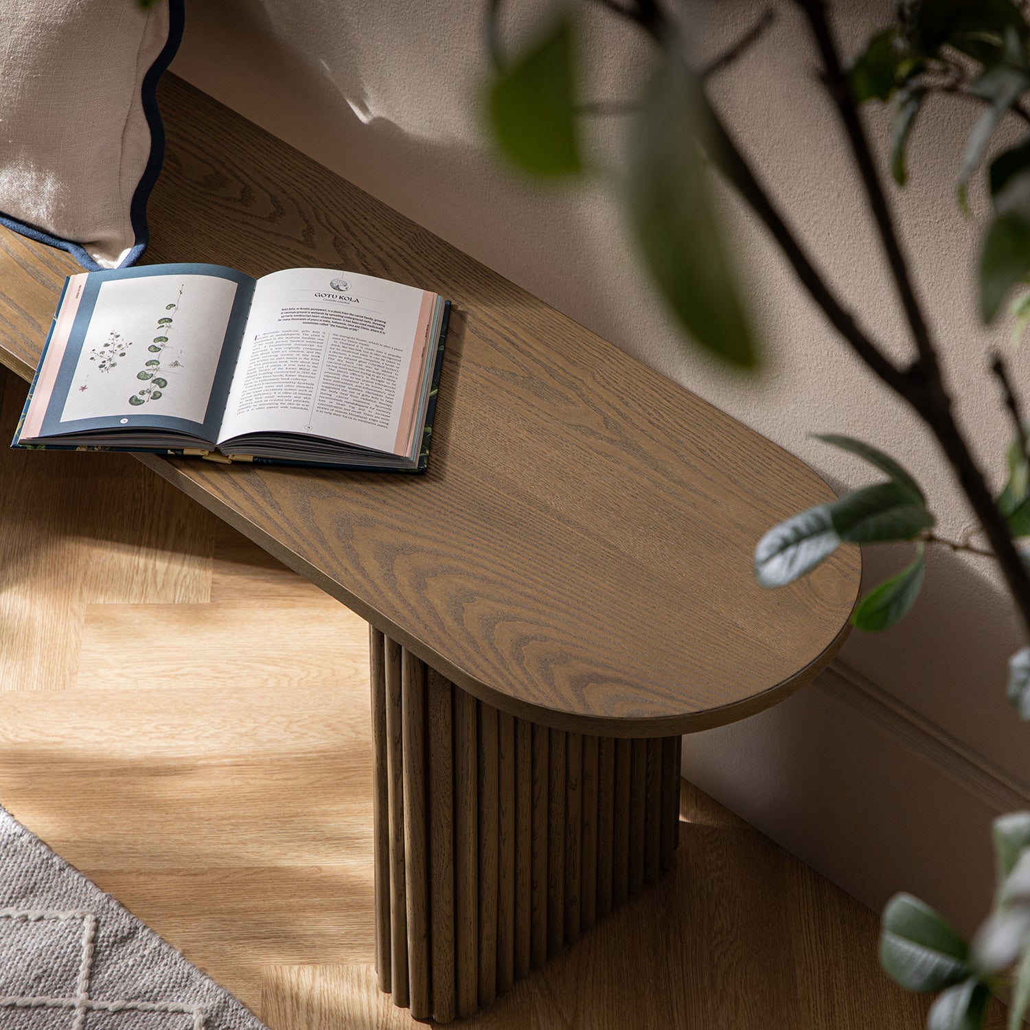 Maru 150cm Dining Bench, Silver Oak