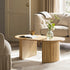 Maru Oval Coffee Table, Oak - daals
