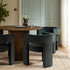 Greenwich Aegean Blue Velvet Dining Chair - daals