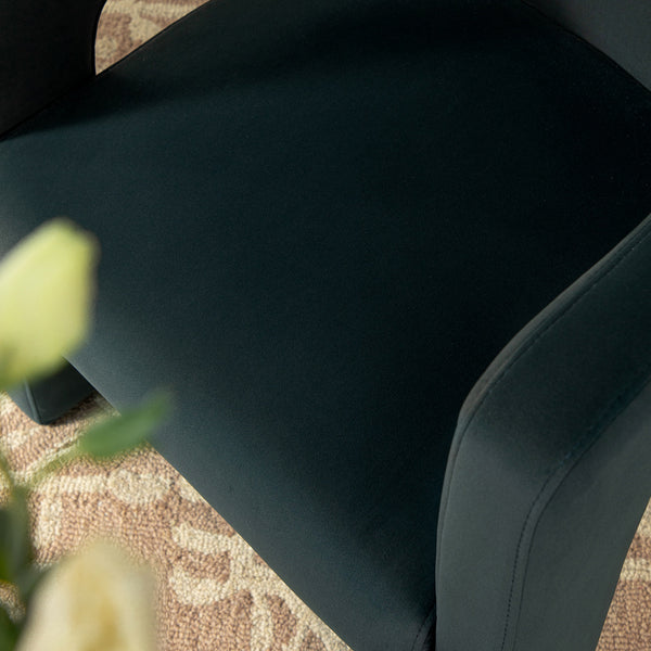 Greenwich Aegean Blue Velvet Dining Chair - daals