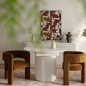Greenwich Cinnamon Velvet Dining Chair