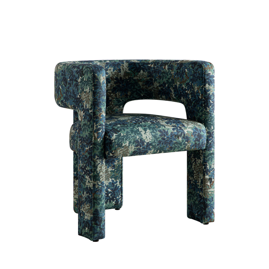 Greenwich Julien Tapestry Linen Blend Dining Chair - daals