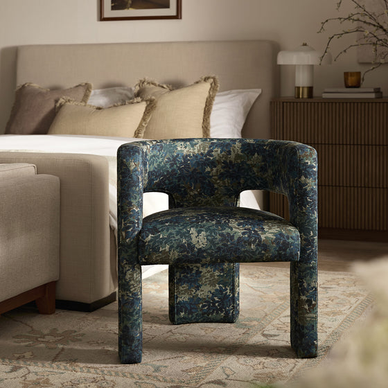 Greenwich Julien Tapestry Linen Blend Dining Chair