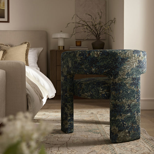 Greenwich Julien Tapestry Linen Blend Dining Chair - daals