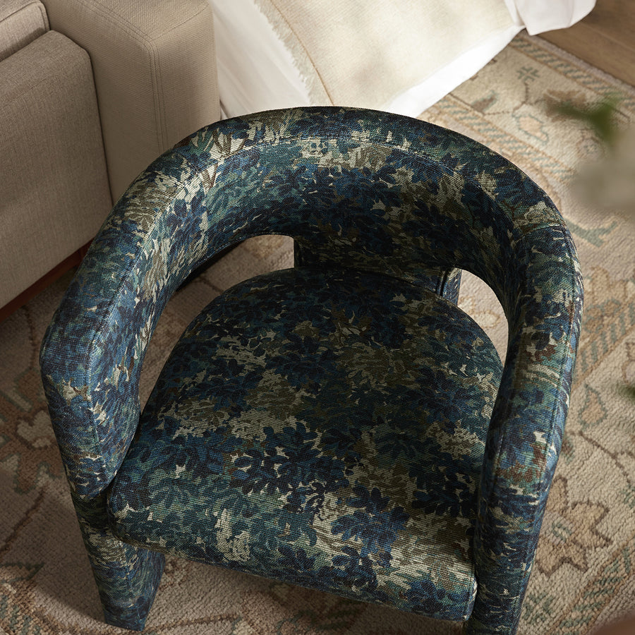 Greenwich Julien Tapestry Linen Blend Dining Chair - daals