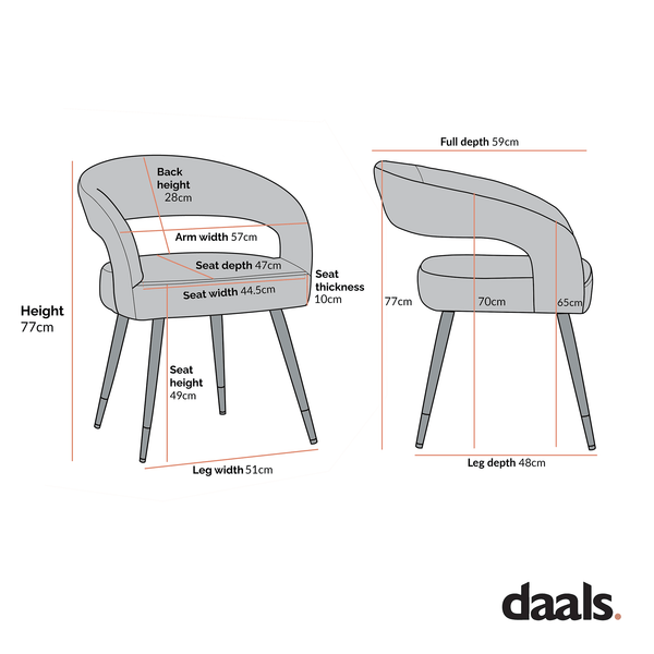 Laurel Wave Taupe Boucle Set of 2 Dining Chairs