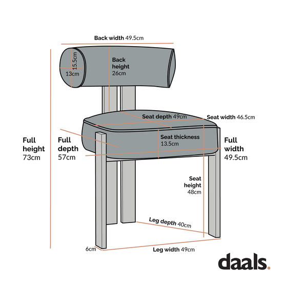 Ophelia Taupe Boucle Dining Chair