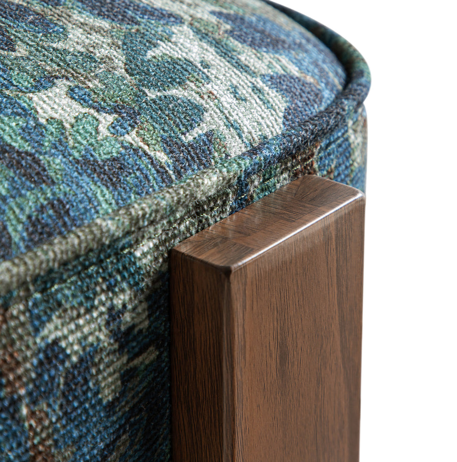 Ophelia Julian Linen Blend Patterned Dining Chair